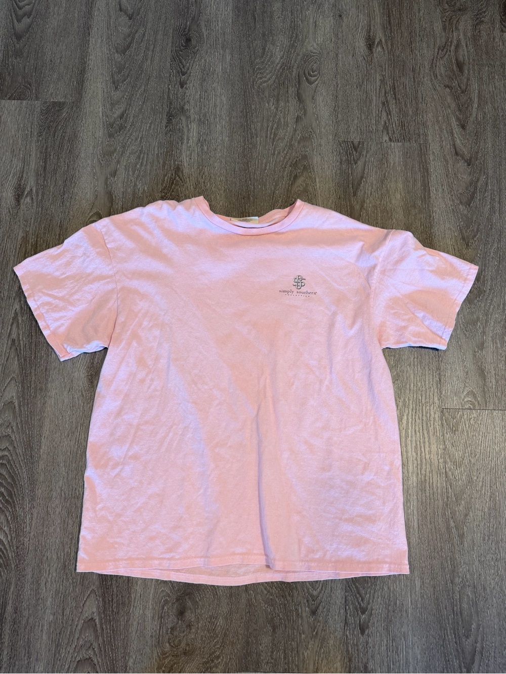 Simply Southern Collection Pink “Country Chick” T-Shirt size XL In GUC
